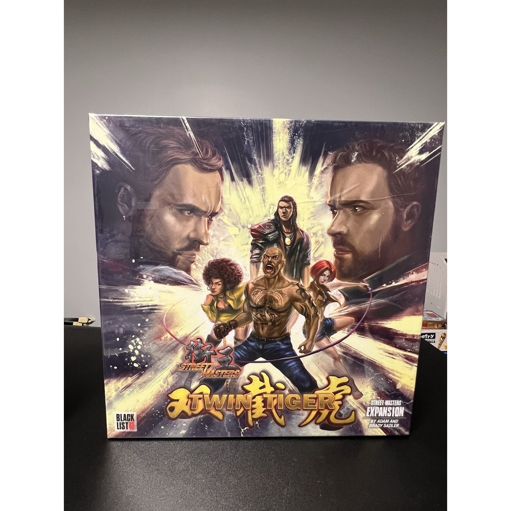 Street Masters Twin Tigers Expansion Board Game Brand New Sealed
